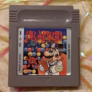 Dr Mario Nintendo Game Boy Game GameBoy Authentic
